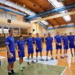 rokometasi celja na zacetku priprav 2015