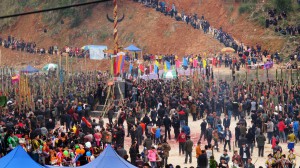 Lusheng festival Miao manjšine, predel Guangxija