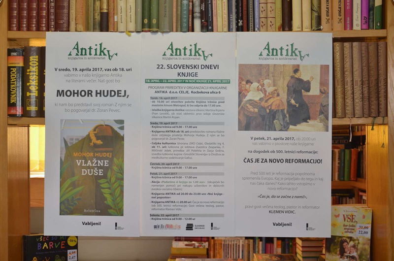 Tudi letošnji slovenski dnevi knjige obljubljajo bogat in pester program.
