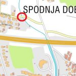 Zaradi nestabilnega mosta zapora preko Koprivnice