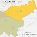 Znova oranžni alarm za severovzhod Slovenije