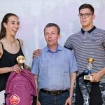 Eva Pepelnak in Domen Makuc naj športnika I. gimnazije 2019