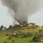 V manj kot dveh tednih v Šmarju pri Jelšah zgorel še drugi hlev (foto)
