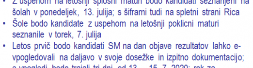 razglasitev rezultatov in novi e-vpogledi