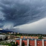 Na Celjskem se je razbesnela nevihta s točo (foto)
