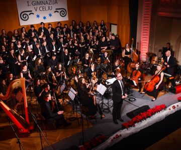 Božično-novoletni koncert I. gimnazije v Celju (foto: Jože Petrak Zajc)