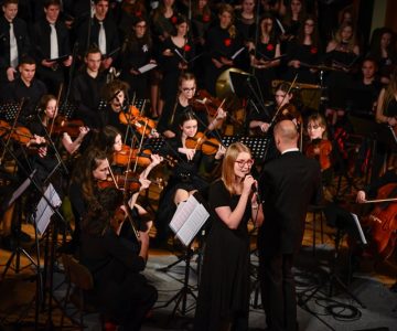 Božično-novoletni koncert I. gimnazije v Celju (foto: Jože Petrak Zajc)