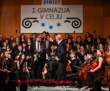 Božično-novoletni koncert I. gimnazije v Celju (foto: Jože Petrak Zajc)