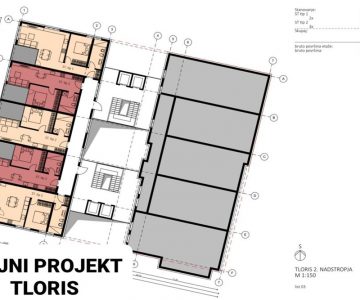 Idejni projekt za dogradnjo stanovanjskega bloka ob Hotelu Celeia (foto: Re-max)