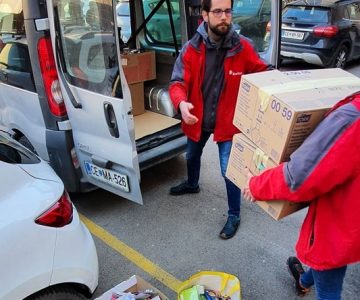 Humanitarna akcija na I. gimnaziji v Celju (foto: I. gimnazija v Celju)