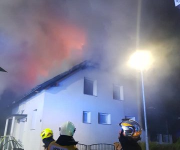 Požar v Petrovčah (foto: Jana Petrak Zajc)