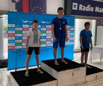 Večkratni državni prvak in dobitnik medalj Miha Čujež (foto: PK Neptun)