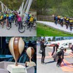 Pomladno kolesarjenje med Celjem in Laškim, kljub slabemu vremenu izvedeno, ne pa tudi odprto prvenstvo v letenju s toplozračnimi baloni (foto)