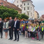Predsednik Borut Pahor ob dnevu Evrope obiskal Celje (foto)