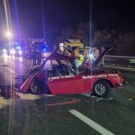 Tragično nesrečo na avtocesti naj bi povzročil celjski policist