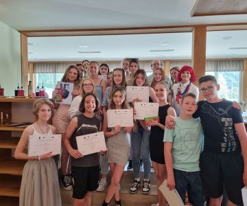 Erasmus+ »Empathy and Tolerance for Understanding Others Mistakes« na OŠ Lava – podelitve certifikatov vsem skupinam Severna Makedonija, Romunija, Italija in Slovenija