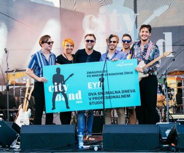 Skupina EYP, zmagovalci glasbenega natečaja Cityband 2022 po izboru strokovne komisije