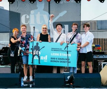 Skupina Lesni štromi, zmagovalci glasbenega natečaja Cityband 2022 po izboru po-slušalcev (izbor na Citycentrovi facebook strani)