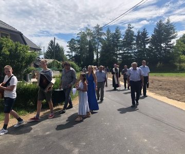 Ivanka Mirnik je organizirala otvoritev pridobitev v Leskovcu pri Ljubečni (foto: MOC)