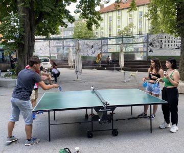 V Celjskem mladinskem centru so izvedli mednarodno mladinsko izmenjavo »Govori z mano« (foto: Celjski mladinski center)