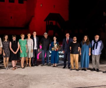 Podelitev Veronikinih nagrad na Starem gradu Celje (foto: MOC)