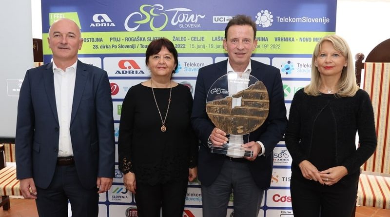 Celju prestižni naziv naj gostitelja kolesarske Dirke po Sloveniji