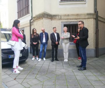 Predsednica Državnega zbora Urška Klakočar Zupančič je obiskala Celje (foto: MnZC)