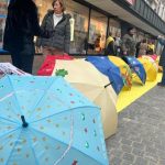 Festival dežnikov ponovno popestril središče Celja