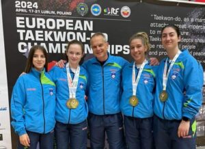 Celjske taekwondoistke ubranile naslov evropskih prvakinj